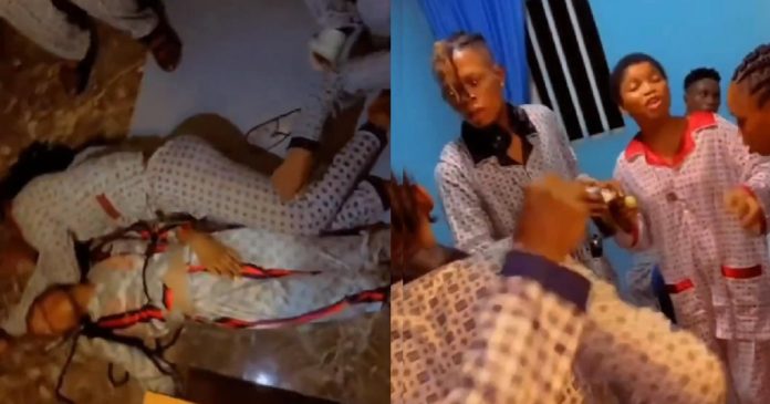 Viral Video of Young party guests 'misbehaving' after getting high at pajamas party