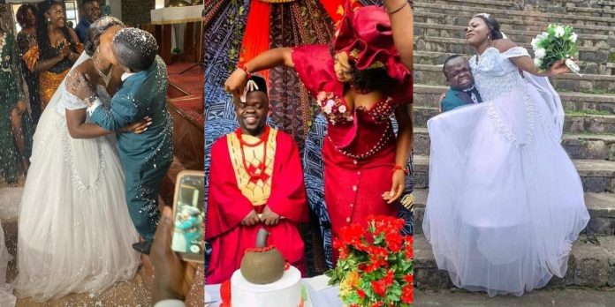 Cameroonian teacher marries