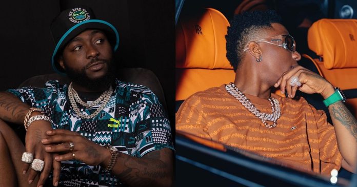 Davido reveals how he tried to stopped his fans from beefing Wizkid's fans (Video)