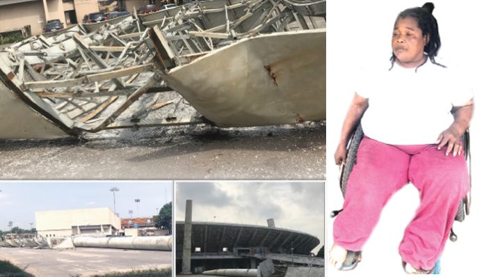 COLLAPSED LAGOS STADIUM