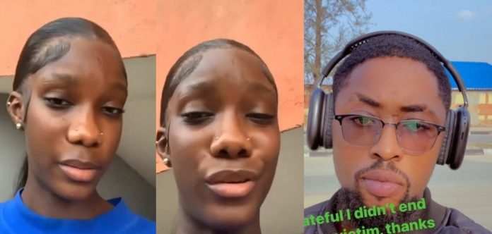 Lady apologizes to her male friend after falsely 'accusing him of raping her' (video)