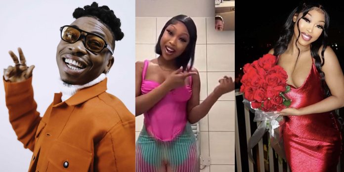 “Love you baby” – Singer, Mayorkun gushes as he finally shows off girlfriend (Photos/Video)