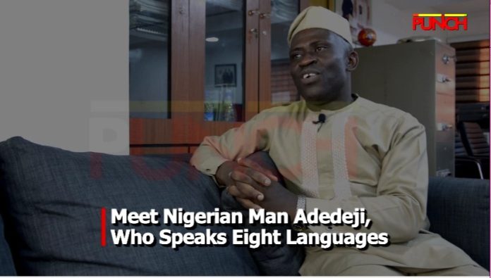 Meet Nigerian man, Adedeji, who speaks eight languages