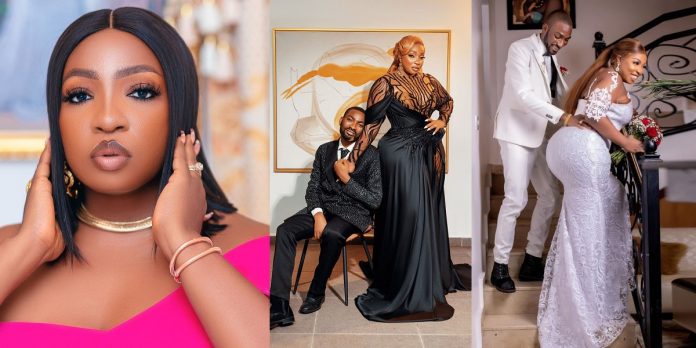 “Something wey dey sweet like sugar” – Actress Anita Joseph replies those saying marriage is a scam, shares tips