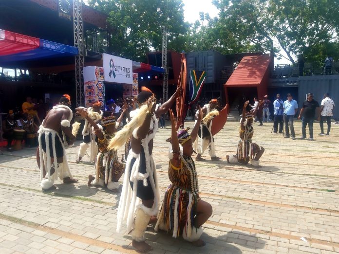 Zulu dancers South Africa