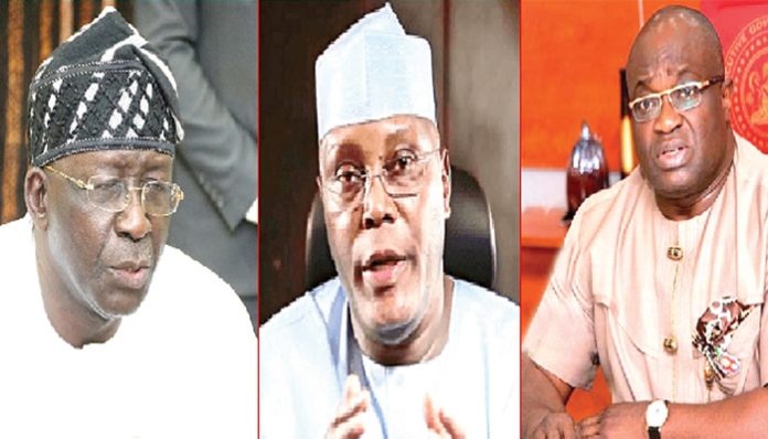 AYU, ATIKU AND IKPEAZU