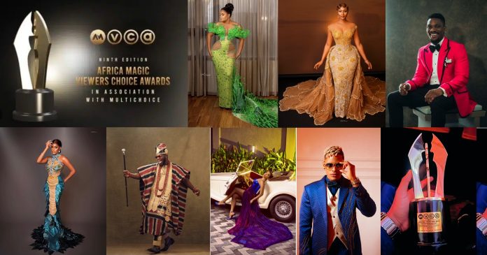 AMVCA 2023: Bimbo Ademoye, Broda Shaggi, BBNaija stars, others win big [Full list of Winners]