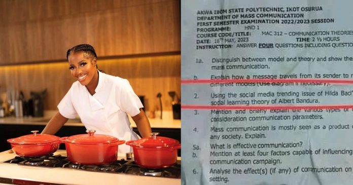 Akwapoly lecturer uses Hilda Baci’s Guinness World Record cook-a-thon to set exam question
