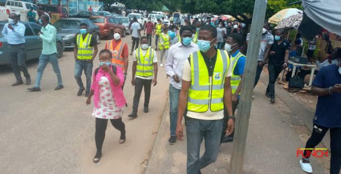 Health workers protest in Abuja7