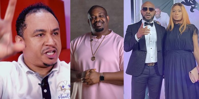 “If only Yul had told May this..” – Daddy Freeze reacts as Don Jazzy speaks on why he can’t be faithful to one woman (Video)