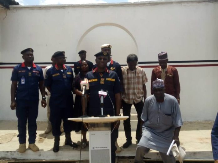 NSCDC with culprit