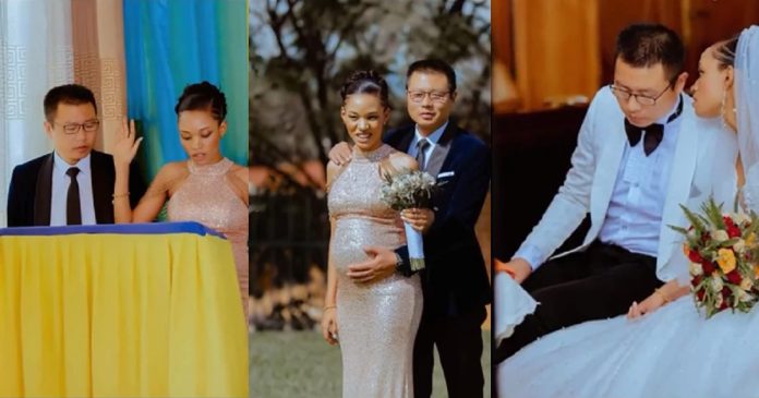 “My wedding was full of haters” - Lady narrates marriage to an Asian man who bought her car after dating for two weeks (Video)