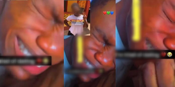 Viral video: Young man cries a river after being dumped by girlfriend (Watch)