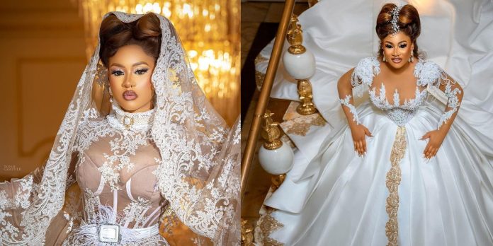 “26 and ready” – BBNaija star, Phyna says as she shares photos of herself in wedding dress