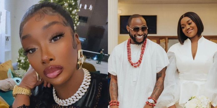 “Davido keeps getting Chioma’s visa denied on purpose” – Davido’s alleged fifth baby mama, Anita Brown alleges (Video)