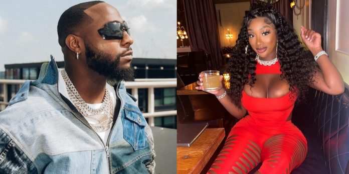 Davido’s alleged pregnant side chic, Anita Brown, replies Instagram users who referred to her as the singer’s wife