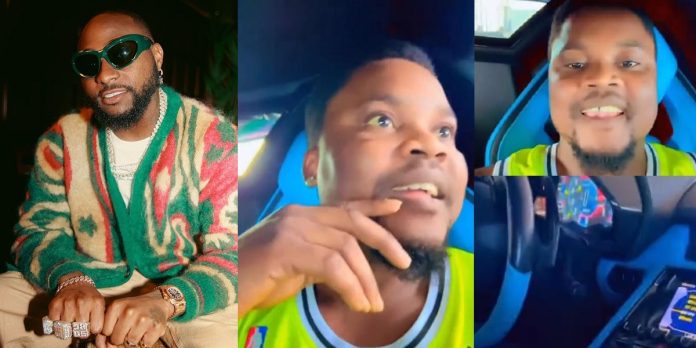 Davido’s domestic staff expresses joy after entering singer’s Lamborghini (Video)