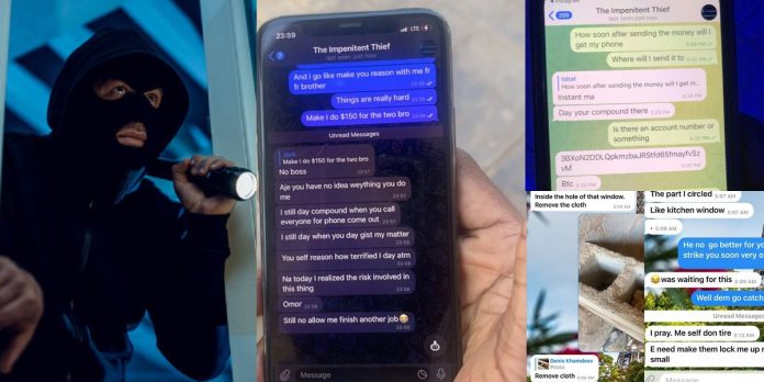 “He’s been terrorizing FUNAAB for more than 2 years” – Man raises alarm about audacious thief who steals people’s phones and demands ransom (Screenshots)