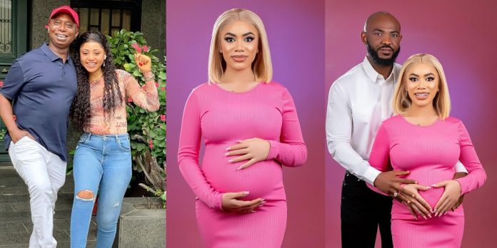 “Regina and Ned about to become grandparents” – Exciting reactions as Ned Nwoko’s daughter announces pregnancy