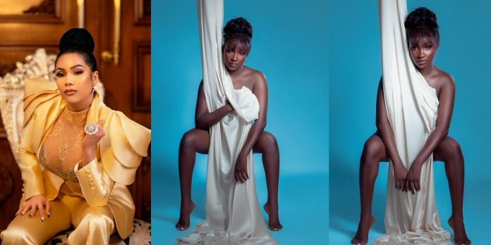 “They want to spoil you…” – Maria, others reacts as Saskay breaks the internet with raunchy photos