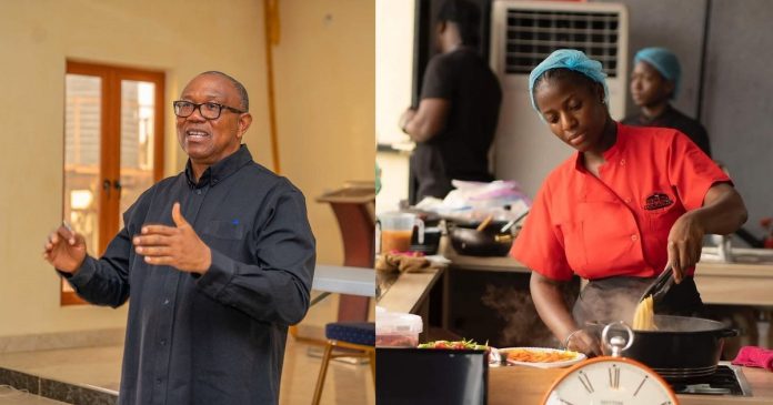 “You’ve carved your name in golden books of history” - Peter Obi congratulates Hilda Baci