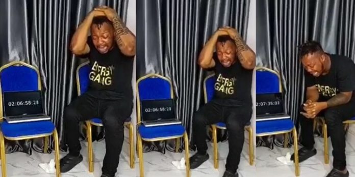 Cry-a-thon: Nigerian man goes partially blind during attempt to break Guinness World Record