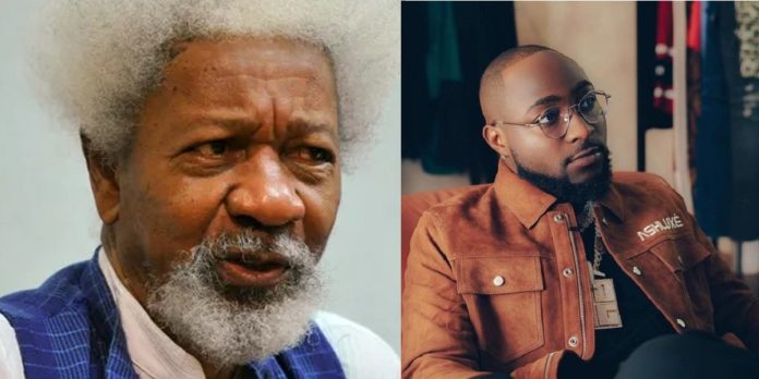 “Davido doesn’t owe Muslims apology over music video” – Wole Soyinka