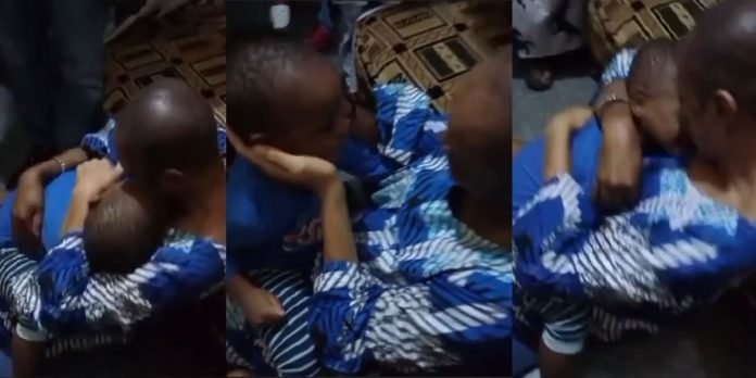 Emotional moment 3-year-old boy who was abducted by nanny reunited with his mother in Abuja (Video)