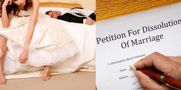 Husband demands divorce after bride refuses intercourse on wedding night