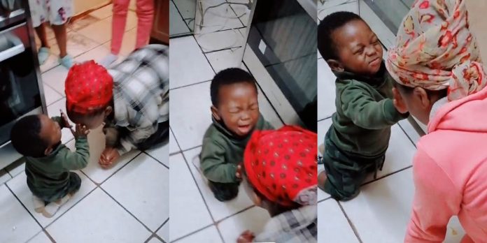 “I was told by a prophet that I’ll bear a child and he shall be a Shepherd unto his nation” – Lady says as she shares video of son praying for her (WATCH)