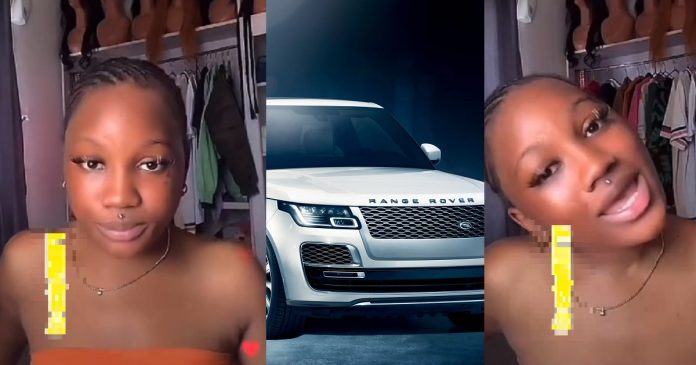 “If you don’t have Range Rover SUV or Ferrari, if you see me walking on the road don’t approach me” – Nigerian lady warns broke men