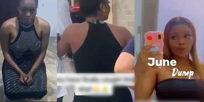 Lady nabbed after allegedly stealing clothes and wig for TikTok content