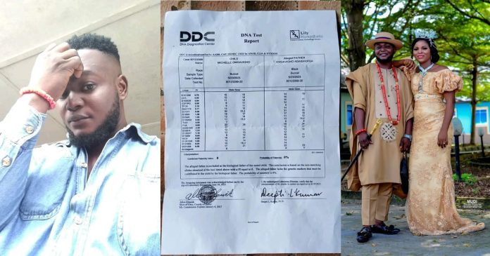 Married man narrates how DNA test saved him after he was accused of impregnating a girl and jailed for two months