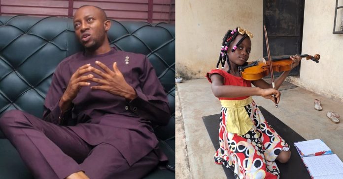 Nigerian father shares contract he offered his 6-year-old daughter for a weekly pay job