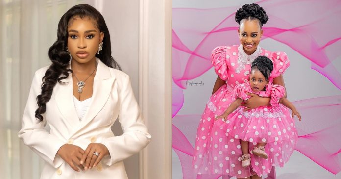 Yetunde Barnabas celebrates daughter’s first birthday with adorable photos