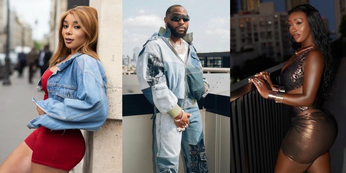 Davido's alleged American and French pregnant sidechick