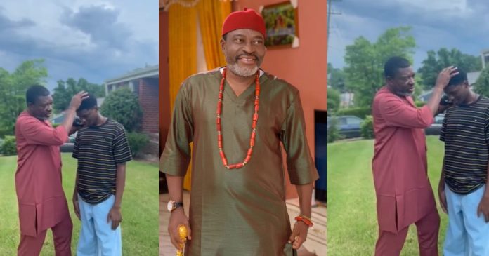 “You will continue to be a He” - Kanayo O. Kanayo prays for son as he relocates to America (video)