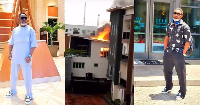 AY Makun breaks silence after fire reportedly destroyed his Lagos home