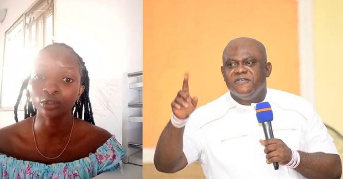 “Apostle Chinyere slɘpt with me and several other girls under his roof” – OPM pastor’s alleged baby mama reveals (Video)