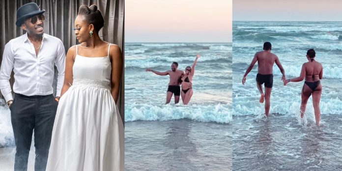 Bovi and his wife renew their marital vows on the beach (Video)