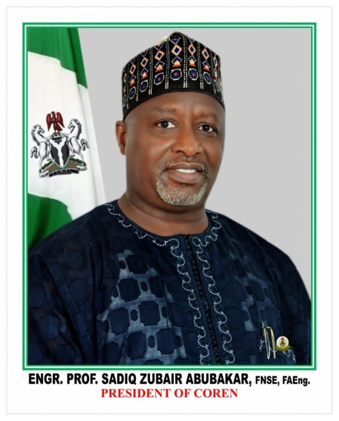 President of the Council for the Regulation of Engineering in Nigeria, Sadiq Abubakar