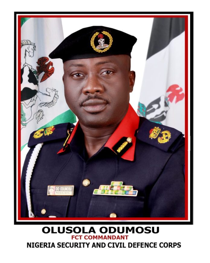 Olusola Odumosu, Federal Capital Territory Commandant, Nigeria Security and Civil Defence Corps