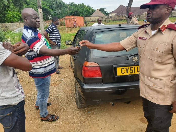 FRSC foreign vehicle