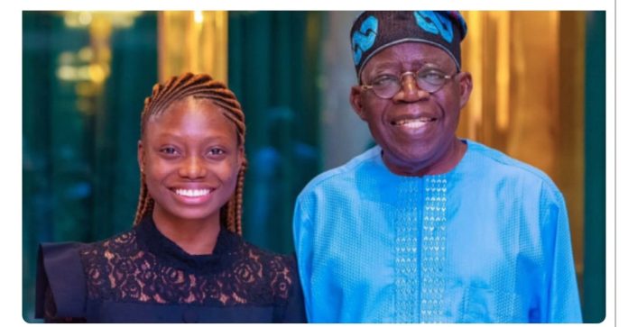 Tinubu and Miss Agbaje