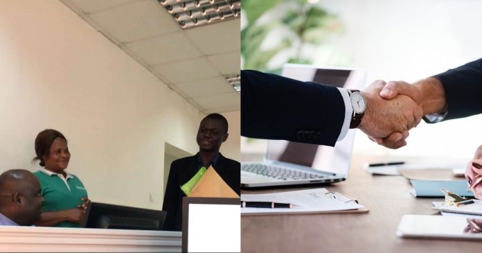 Fresh graduate gets hired after his mum recommended him at firm where she works as cleaner