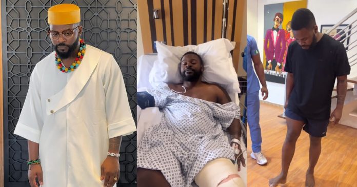 “I have been in a lot of pain” – Singer, Falz speaks up after surgery