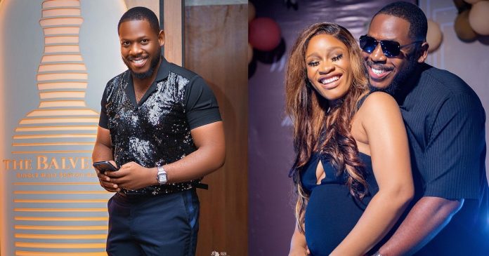 “I wish you the best of luck my baby” – Frodd sends emotional message to pregnant wife as her delivery date gets closer (Video)