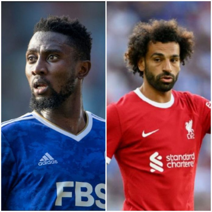 Wilfried Ndidi and Mohamed Salah