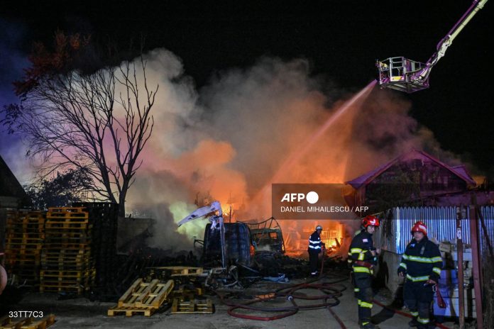 ROMANIA-ACCIDENT-LPG-EXPLOSION