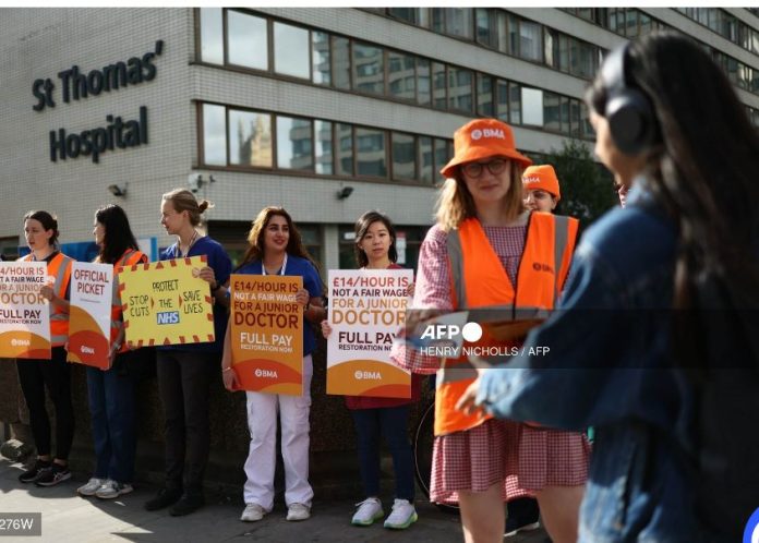 uk doctors strike